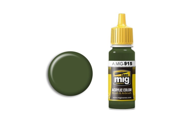 AMMO MIG 0915 Dark Green - Acryl - Mig0915 xs - MIG0915-XS