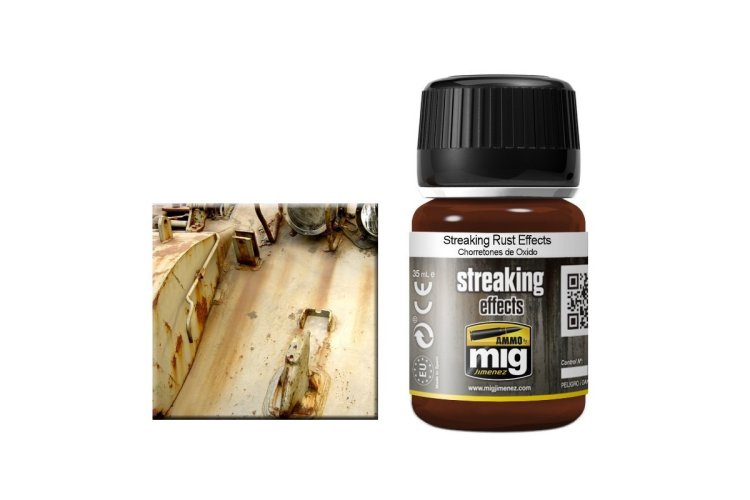 AMMO MIG 1204 Streaking Rust Effects - Mig1204 xs - MIG1204-XS