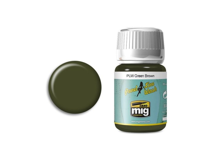 AMMO MIG 1612 PLW Green Brown - Mig1612 xs 1 - MIG1612-XS
