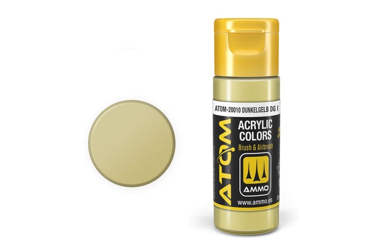 AMMO MIG 20010 ATOM - Dunkelgelb DG I - Acryl - 20ml - Mig20010 xs - MIG20010-XS