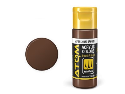 AMMO MIG 20057 ATOM - Brown - Acryl - 20ml - Mig20057 xs - MIG20057-XS