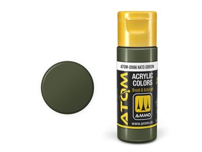AMMO MIG 20066 ATOM - Nato Green - Acryl - 20ml - Mig20066 xs - MIG20066-XS