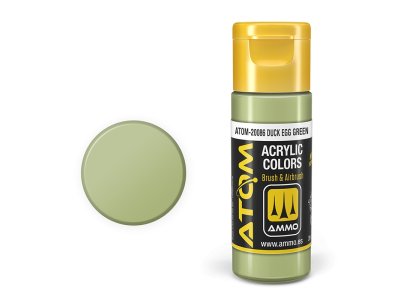 AMMO MIG 20086 ATOM - DUCK Egg Green - Acryl - 20ml - Mig20086 xs - MIG20086-XS