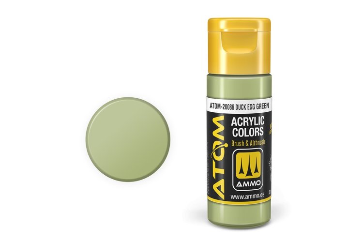 AMMO MIG 20086 ATOM - DUCK Egg Green - Acryl - 20ml - Mig20086 xs - MIG20086-XS