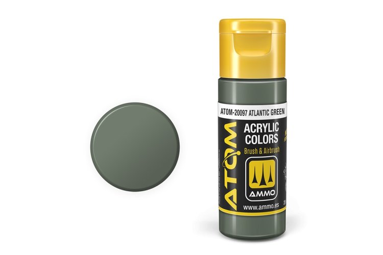 AMMO MIG 20097 ATOM - Atlantic Green - Acryl - 20ml - Mig20097 xs - MIG20097-XS