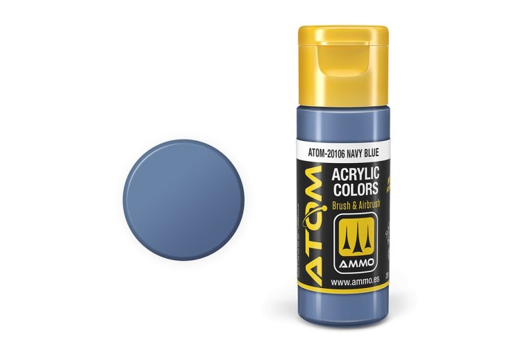 AMMO MIG 20106 ATOM - Navy Blue - Acryl - 20ml - Mig20106 xs - MIG20106-XS