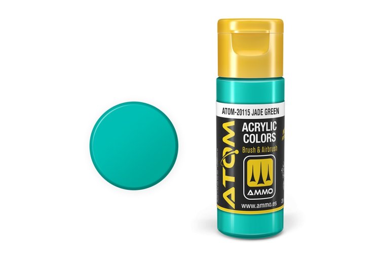 AMMO MIG 20115 ATOM - Jade Green - Acryl - 20ml - Mig20115 xs - MIG20115-XS