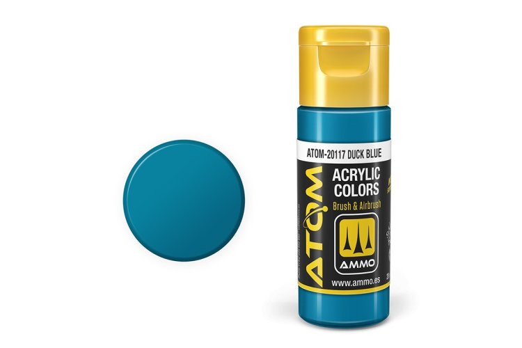 AMMO MIG 20117 ATOM - Duck Blue - Acryl - 20ml - Mig20117 xs - MIG20117-XS