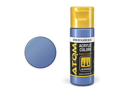 AMMO MIG 20119 ATOM - Azure Blue - Acryl - 20ml - Mig20119 xs - MIG20119-XS