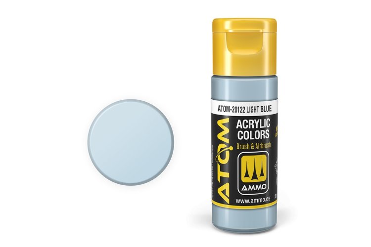 AMMO MIG 20122 ATOM - Light Blue - Acryl - 20ml - Mig20122 xs - MIG20122-XS
