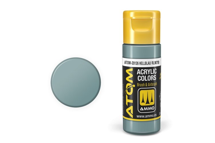 AMMO MIG 20126 ATOM - Hellblau RAL78 - Acryl - 20ml - Mig20126 xs - MIG20126-XS