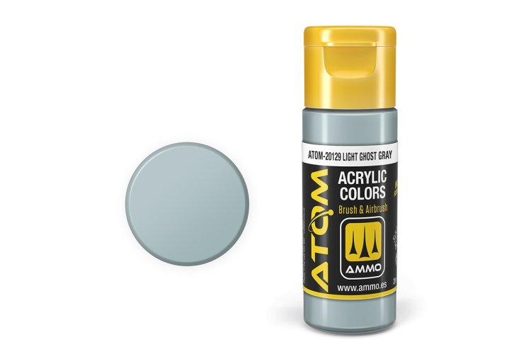 AMMO MIG 20129 ATOM - LIGHT Ghost Gray - Acryl - 20ml - Mig20129 xs - MIG20129-XS