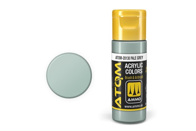 AMMO MIG 20130 ATOM - Pale Grey - Acryl - 20ml - Mig20130 xs - MIG20130-XS