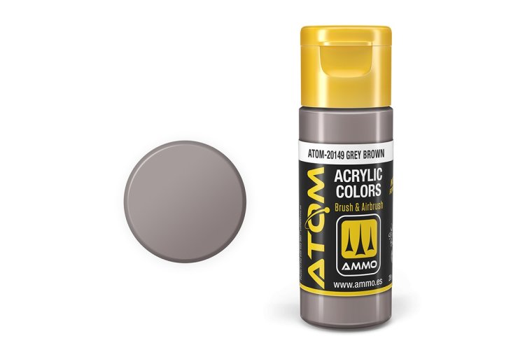 AMMO MIG 20149 ATOM - Grey Brown - Acryl - 20ml - Mig20149 xs - MIG20149-XS