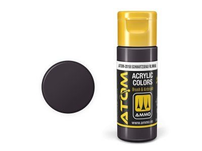 AMMO MIG 20158 ATOM - Schwartzgrau RLM66 - Acryl - 20ml - Mig20158 xs - MIG20158-XS