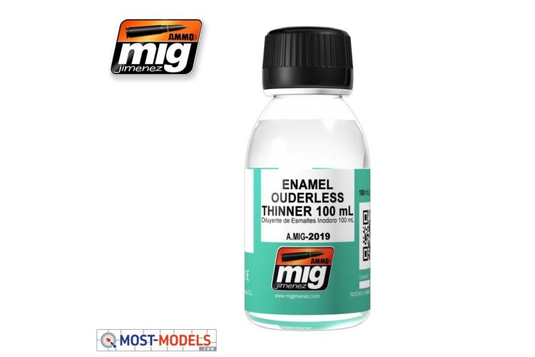 Ammo Of Mig ATOM – Diluente E Pulitore Con Ritardante Per Colori Acrilici – Flacone 20 Ml – Mod. 20501 – Per Modellismo E Pittura Professionale