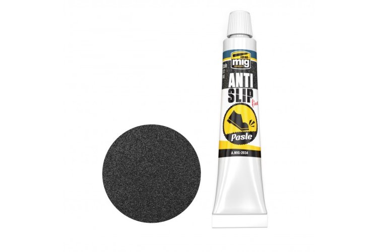 AMMO MIG 2034 Anti Slip Paste - Black - 20ml - Mig2034 xs 1 - MIG2034-XS