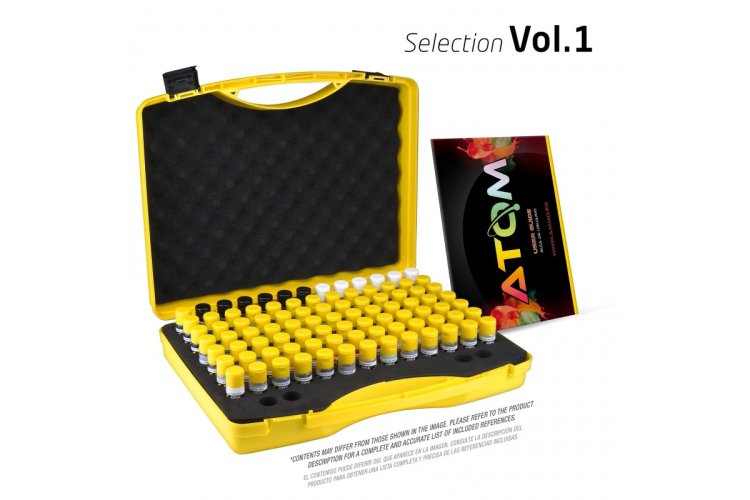AMMO MIG 20681 ATOM - Bassisset - Kleuren Deel 1 - Koffer - Acryl Set 93x20ml - Mig20681 2 - MIG20681