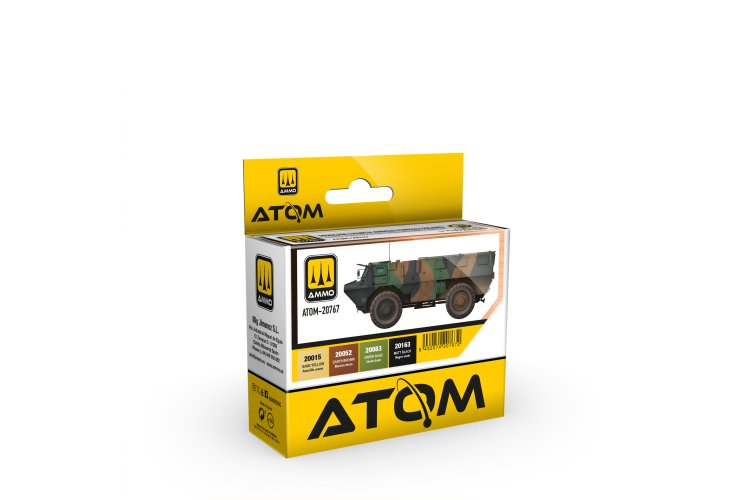 AMMO MIG 20767 ATOM &ndash; Modern French Armed Forces Color Set &ndash; Acrylic Set 4x20ml - Mig20767 xs 1 - MIG20767-XS