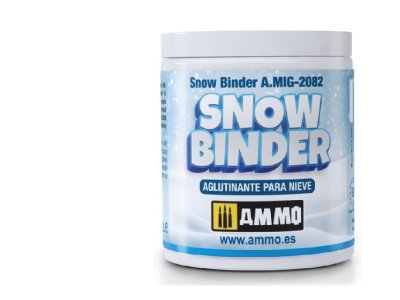 AMMO MIG 2082 Snow Binder - 100ml - Mig2082 - MIG2082