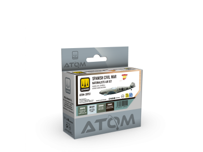 AMMO MIG 20951 ATOM - Spanish Civil War - Nationalists Air - Acrylic Set 4x20 ml - Mig20951 xs 1 - MIG20951-XS