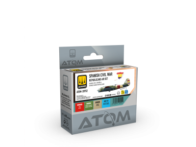 AMMO MIG 20952 ATOM - Spanish Civil War - Republicans Air - Acrylic Set 4x20 ml - Mig20952 xs 1 - MIG20952-XS