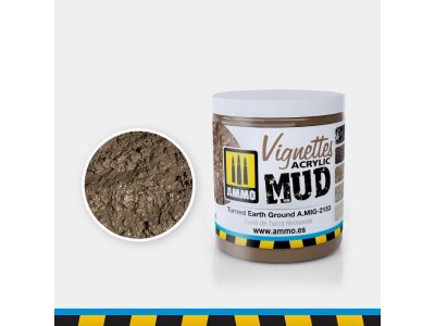 AMMO MIG 2153 Turned Earth Ground - Vignettes Acrylic - 100ml - Mig2153 - MIG2153