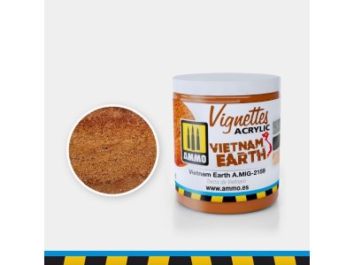 AMMO MIG 2159 Vietnam Earth - Vignettes Acrylic - 100ml - Mig2159 - MIG2159