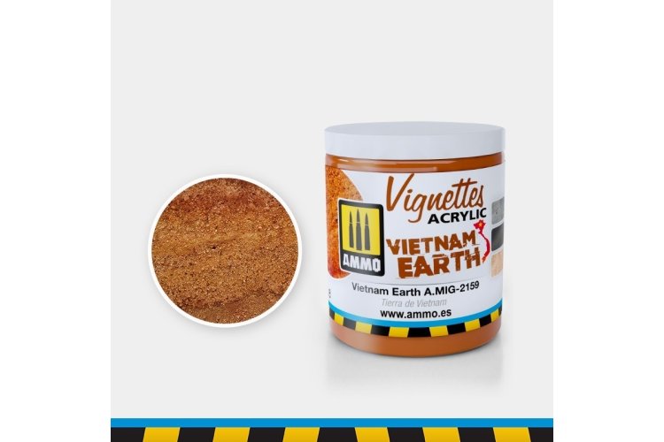 AMMO MIG 2159 Vietnam Earth - Vignettes Acrylic - 100ml - Mig2159 - MIG2159
