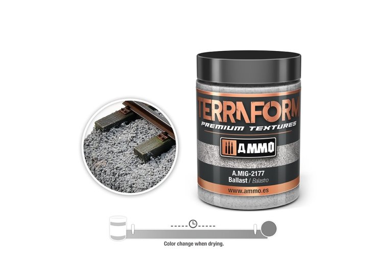 AMMO MIG 2177 Ballast - Terraform - 100ml - Mig2177terraform ballast 1 - MIG2177