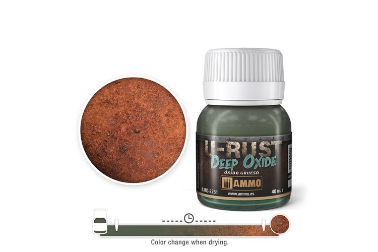 AMMO MIG 2251 U-Rust Deep Oxide - 40ml - Mig2251 1 - MIG2251