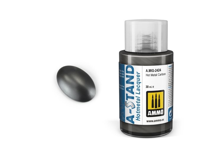 AMMO MIG 2424 A-Stand Hot Metal Carbon - 30ml - Mig2424 1 - MIG2424