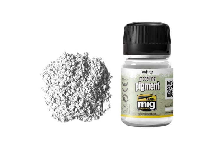 AMMO MIG 3016 White Pigment - 35ml - Mig3016 xs - MIG3016-XS