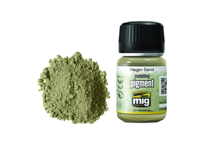 AMMO MIG 3024 Negev Sand Superfine Pigment - Mig3024 xs - MIG3024-XS