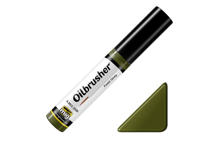 AMMO MIG 3506 Oilbrusher Field Green - Mig3506 field green 1 - MIG3506-XS