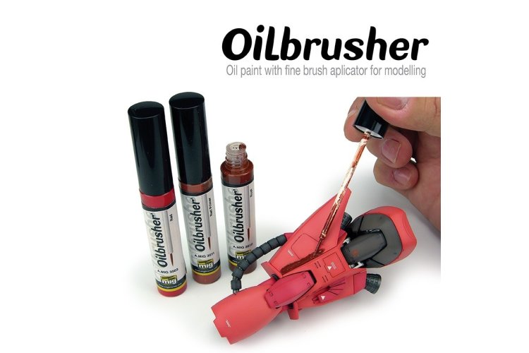 AMMO MIG 3511 Oilbrusher Red Primer - Mig3511 xs 3 - MIG3511-XS