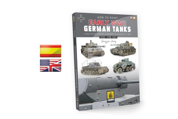 AMMO MIG 6037 Book How to Paint Early WWII German Tanks - Mig6037 xs 1 - MIG6037-XS