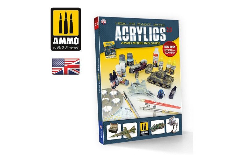 AMMO MIG 6046 How to paint with Acrylics 2.0. AMMO Modeling guide - English - Mig6046 xs 1 - MIG6046-XS
