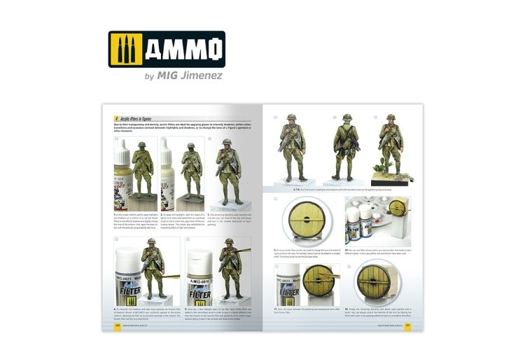 AMMO MIG 6046 How to paint with Acrylics 2.0. AMMO Modeling guide - English - Mig6046 xs 6 - MIG6046-XS