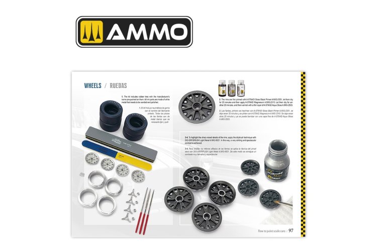 AMMO MIG 6298 Hoe schilder je Model Auto's - Boek - Engels - Mig6298 xs 7 - MIG6298-XS