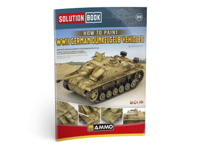 AMMO MIG 6537 Solution Book 35 - WWII German Vehicles in Dunkelgelb - Multilingual - Mig6537 xs 1 - MIG6537-XS