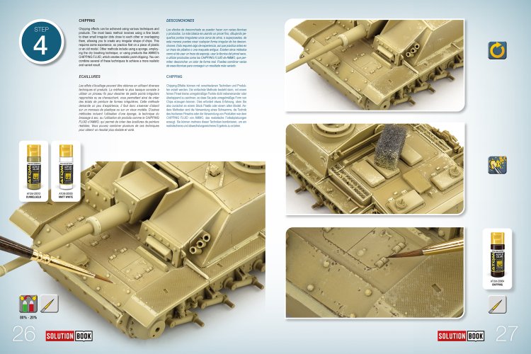 AMMO MIG 6537 Solution Book 35 - WWII German Vehicles in Dunkelgelb - Multilingual - Mig6537 xs 2 - MIG6537-XS
