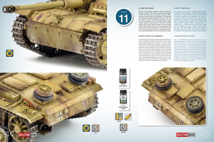 AMMO MIG 6537 Solution Book 35 - WWII German Vehicles in Dunkelgelb - Multilingual - Mig6537 xs 5 - MIG6537-XS