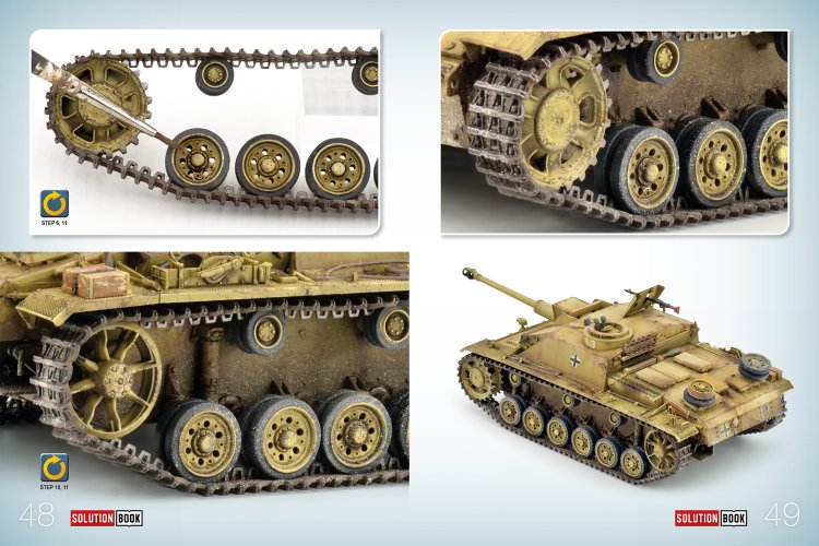 AMMO MIG 6537 Solution Book 35 - WWII German Vehicles in Dunkelgelb - Multilingual - Mig6537 xs 6 - MIG6537-XS