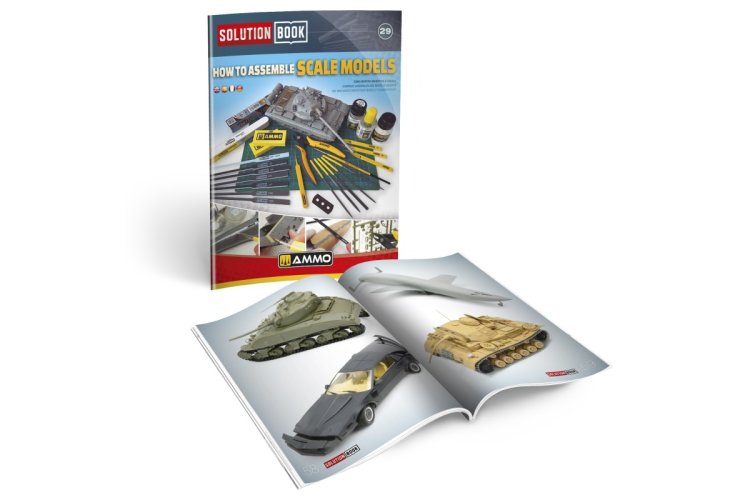 AMMO MIG 6605 Solution Book 29 &ndash; BEGINNERS: How to Assemble Scale Models &ndash; English Language - Mig6605 xs 1 - MIG6605-XS