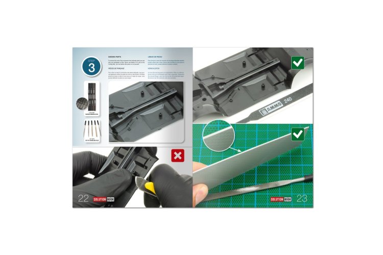 AMMO MIG 6605 Solution Book 29 &ndash; BEGINNERS: How to Assemble Scale Models &ndash; English Language - Mig6605 xs 3 - MIG6605-XS