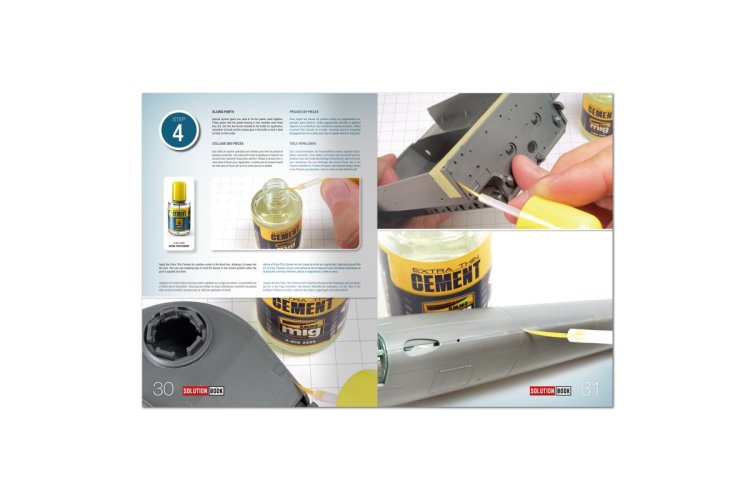 AMMO MIG 6605 Solution Book 29 &ndash; BEGINNERS: How to Assemble Scale Models &ndash; English Language - Mig6605 xs 6 - MIG6605-XS