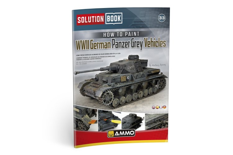 AMMO MIG 6607 Solution Book 33 - How to Paint WWII German Panzer Grey Vehicles - Engelstalig - Mig6607 xs 11 - MIG6607-XS