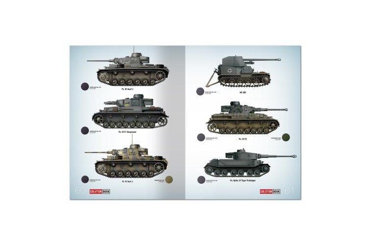 AMMO MIG 6607 Solution Book 33 - How to Paint WWII German Panzer Grey Vehicles - Engelstalig - Mig6607 xs 41 - MIG6607-XS