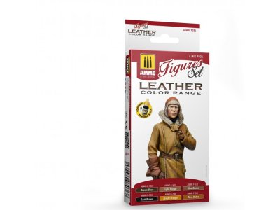 AMMO MIG 7036 Leather Figures - Acryl Set - Mig7036 xs 1 - MIG7036-XS